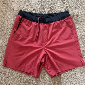 TEN THOUSAND INTERVAL SHORTS - XL - 7” inseam - no liner - Mesa Red color.